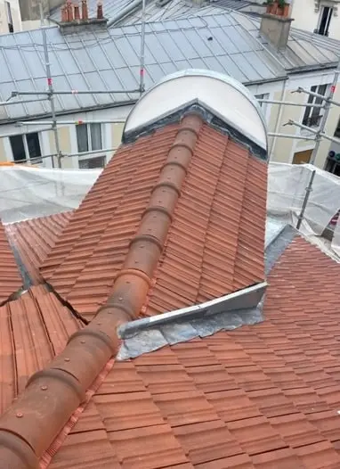 Toiture après rénovation à Nogent-sur-Marne